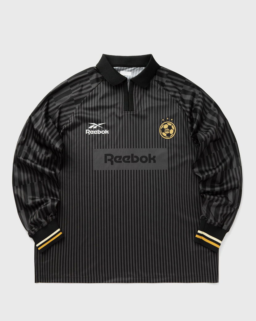 Dres Reebok Soccer Long Sleeve T-Shirt XXL Crna | RMAB00AC99FAB0011000