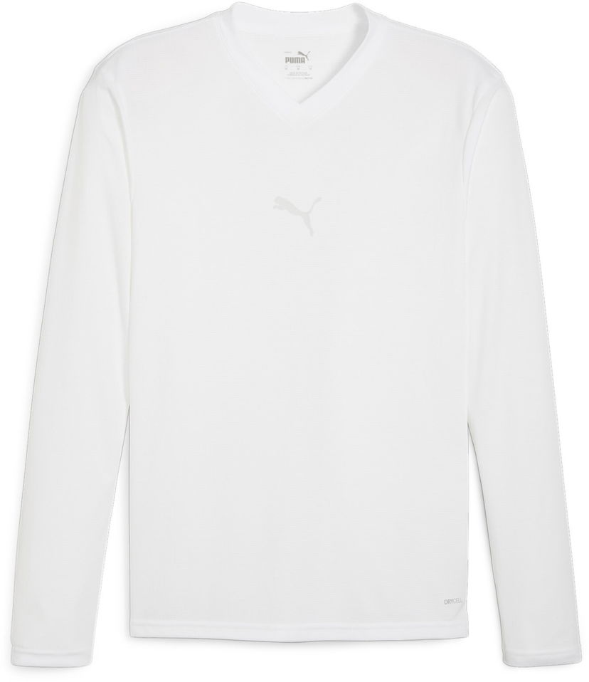 Majica kratkih rukava Puma teamGOAL Baselayer Tee LS Bijela | 658777-04