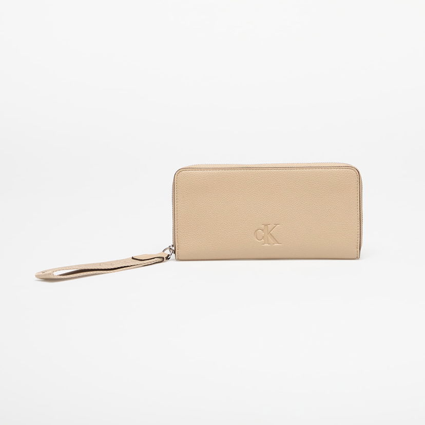 Novčanik CALVIN KLEIN Calvin Klein Jeans Ultralight Zip Around Wallet with Wristlet Bež | LV04K1000G PBF
