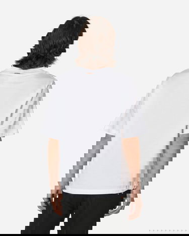 Majica kratkih rukava Acne Studios Mock Neck T-Shirt Bijela | CL0195- 183, 2