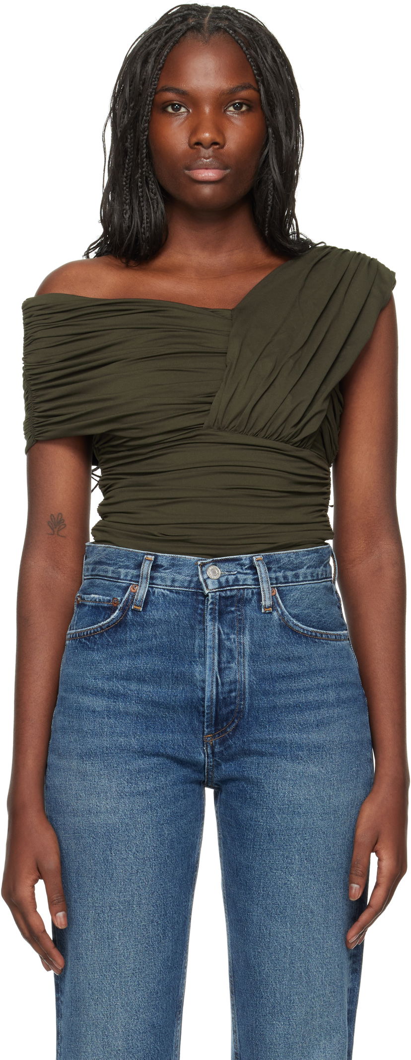 Body AGOLDE Etienne Bodysuit Zelena | A7296-1145