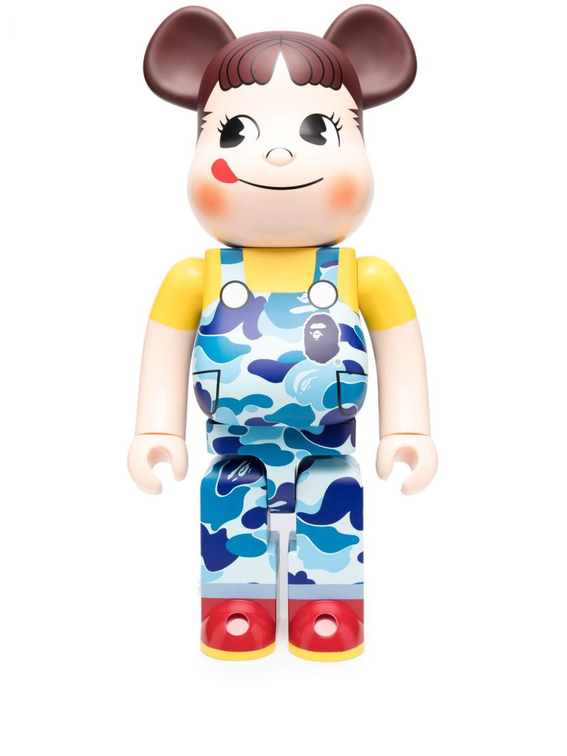 Kolekcionarsko Medicom Toy Bearbrick x BAPE Peko-chan art toy - Blue Višebojno | 4902555158273P21261299