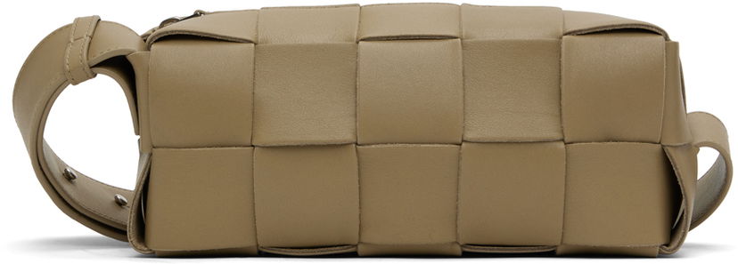 Ručna torbica Bottega Veneta Bottega Veneta Small Brick Cassette Bag Zelena | 729251 V2ER1