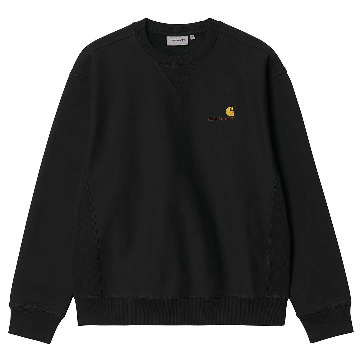 Džemper Carhartt WIP American Script Crewneck Crna | I025475_blk, 1