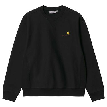Džemper Carhartt WIP American Script Crewneck Crna | I025475_blk, 1