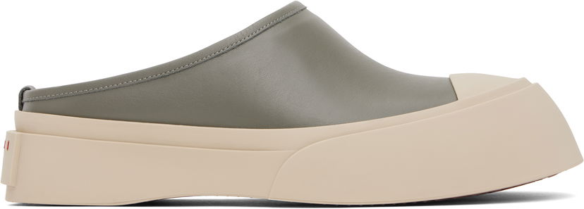Njega cipela Marni Marni Pablo Sabot Slip-On Loafers Zelena | SNZU017302 P7226