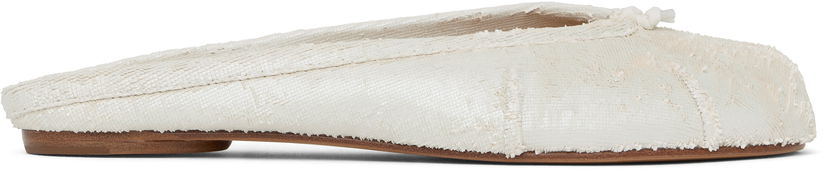 Odjeća Maison Margiela Maison Margiela Tabi Ballerina Mules Bijela | S39WZ0105 P8159