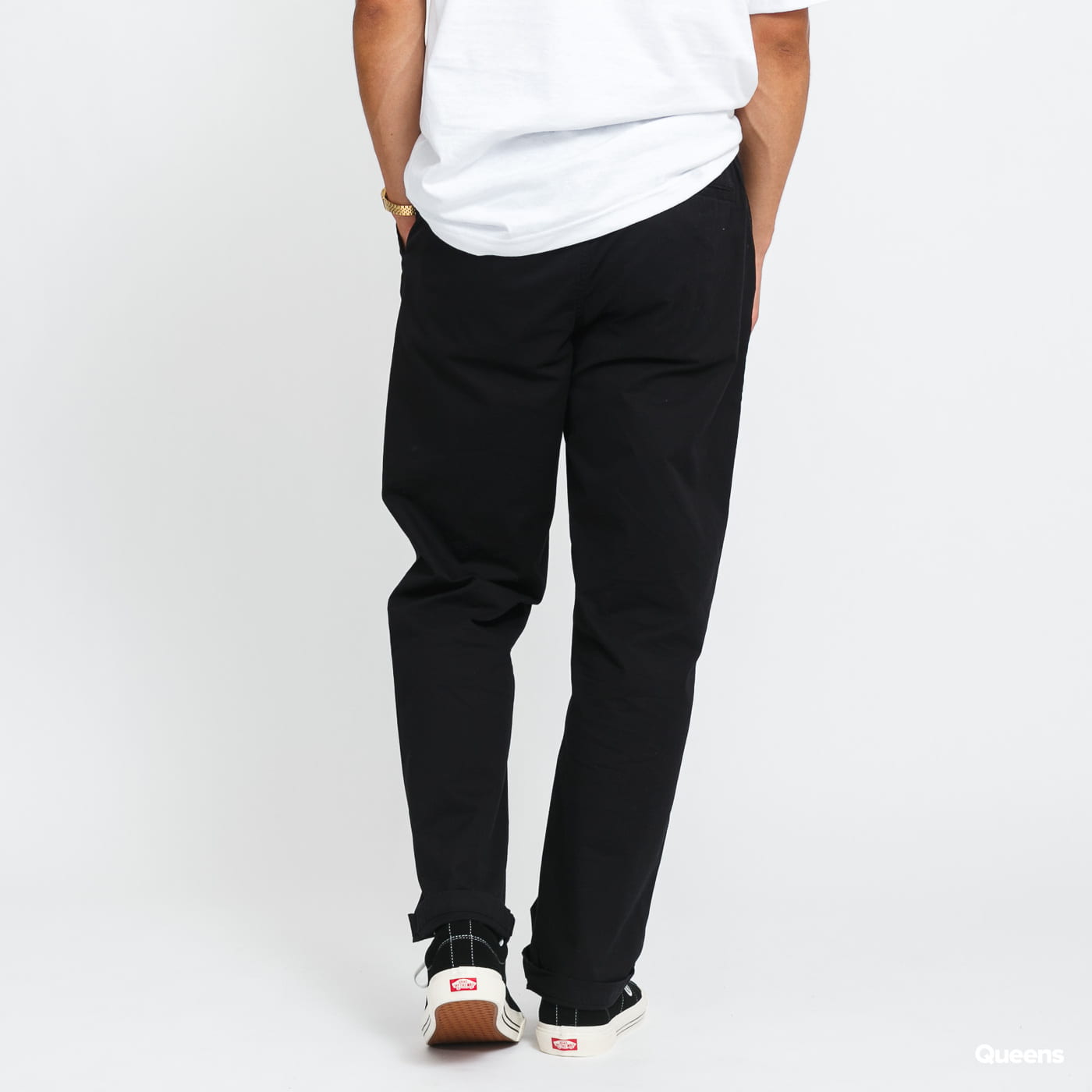Hlače Vans Range Relaxed Elastic Trousers Crna | VN0A5FJJBLK1, 1