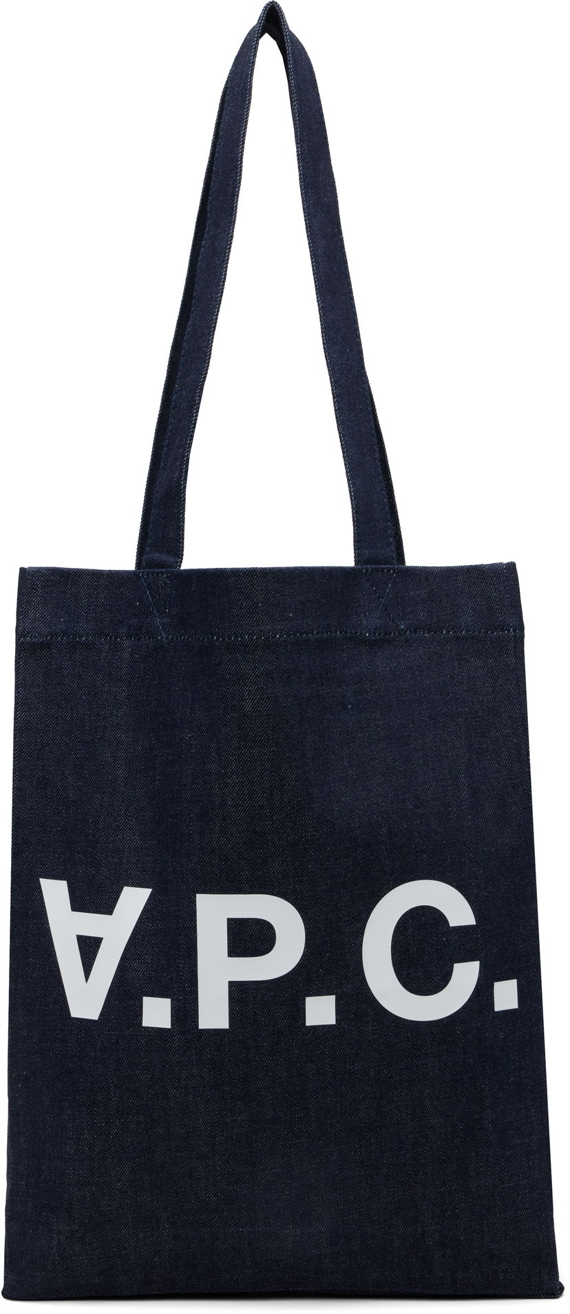 Tote bag A.P.C. A.P.C. Laure Denim Tote Bag Tamnoplava | COHIZ-M61445