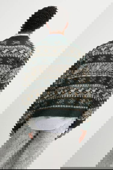 Džemper DAILY PAPER Wool Blend Pattern Check Cardigan Višebojno | 2521126, 2