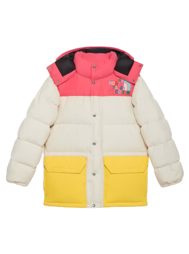 Jakna Gucci The North Face x Down Jacket Bijela | 672444 XAAEP 9197