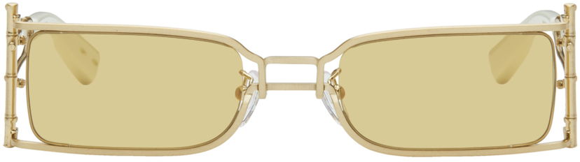 Sunčane naočale Feng Chen Wang Feng Chen Wang Bamboo Sunglasses Metalik | SSE-WS01-BRG