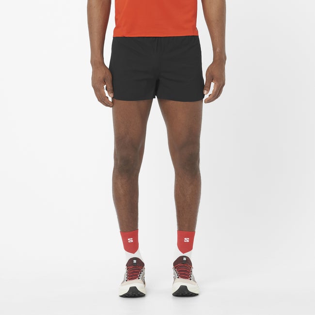 Kratke hlače Salomon S/Lab Speed 3" Running Shorts Crna | LC2692500