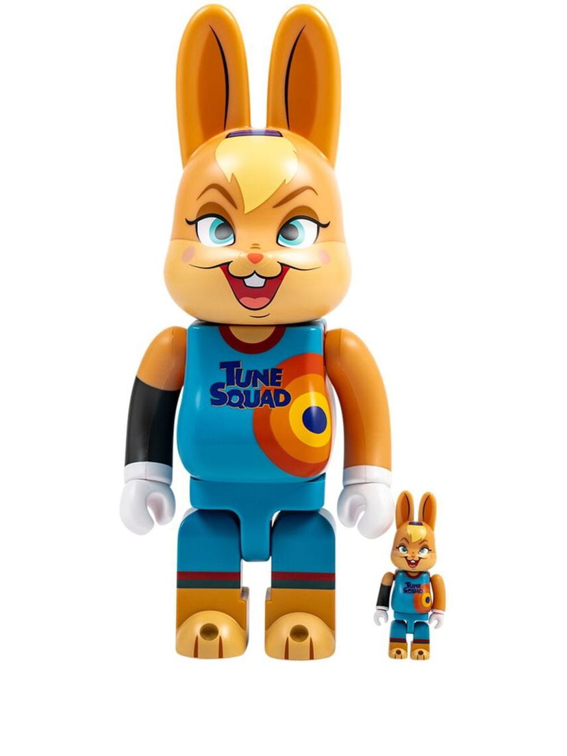 Kolekcionarsko Medicom Toy Space Jam: ANL Rabbrick Lola Bunny 100% and 400% figure set - Orange Narančasta | MEDI294720970372