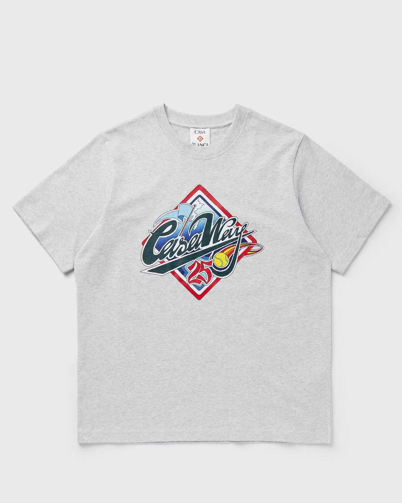 Majica kratkih rukava Casablanca Casablanca Casa Way World Series Print T-Shirt XXL Siva | MS25-JTS-001-02