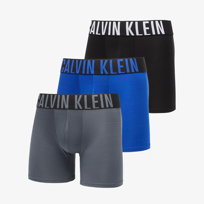 Bokserice CALVIN KLEIN Intense Power Microfiber Stretch Boxer Brief 3-Pack Višebojno | 000NB3612A Z2Q