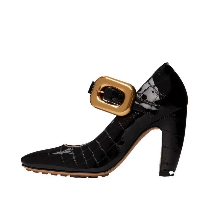 Tenisice i cipele Bottega Veneta Mostra Mary-Jane Heels "Black" Crna | 729722 V2DW0