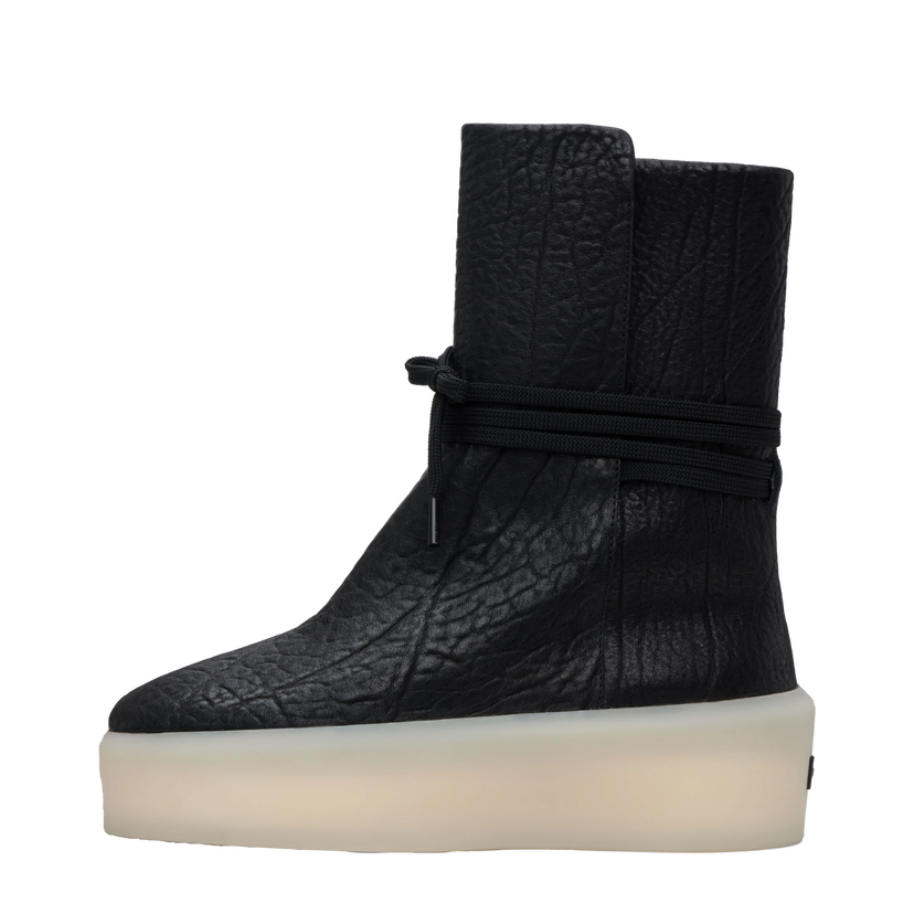 Tenisice i cipele Fear of God Pebbled Leather Boots Crna | FG882-109LTH