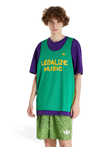 Majica kratkih rukava adidas Originals Kerwin Frost x Short-sleeve Tee Zelena | H57041