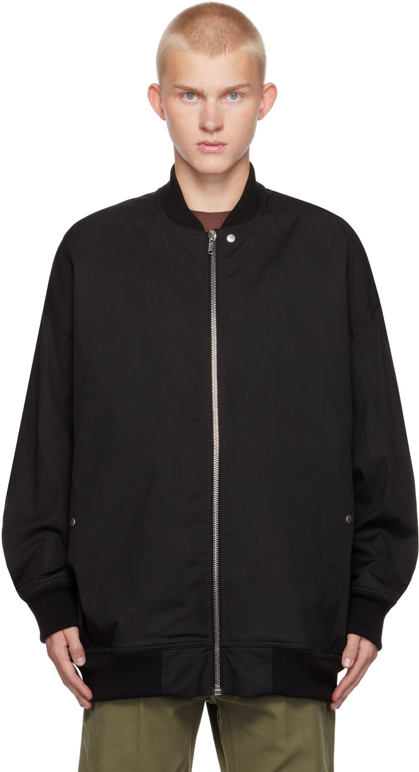 Bomber jakna Rick Owens Jumbo Peter Flight Bomber Jacket Crna | RR02D6795 TEEM7