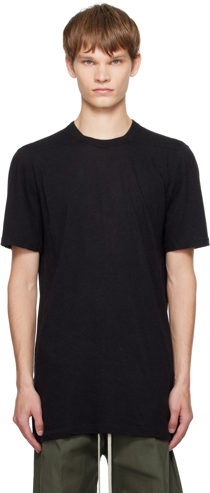 Majica kratkih rukava Rick Owens Rick Owens Concordians Level T-Shirt Crna | RU02E1264 JR