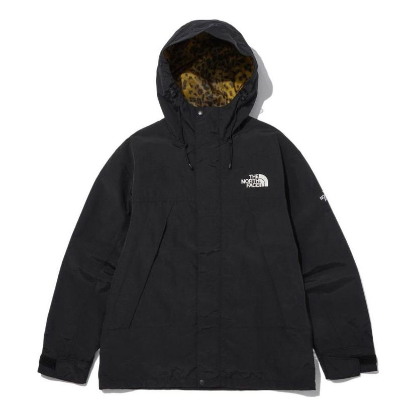 Parka The North Face Martis Leopard Print Hooded Jacket Crna | NJ3BN53J