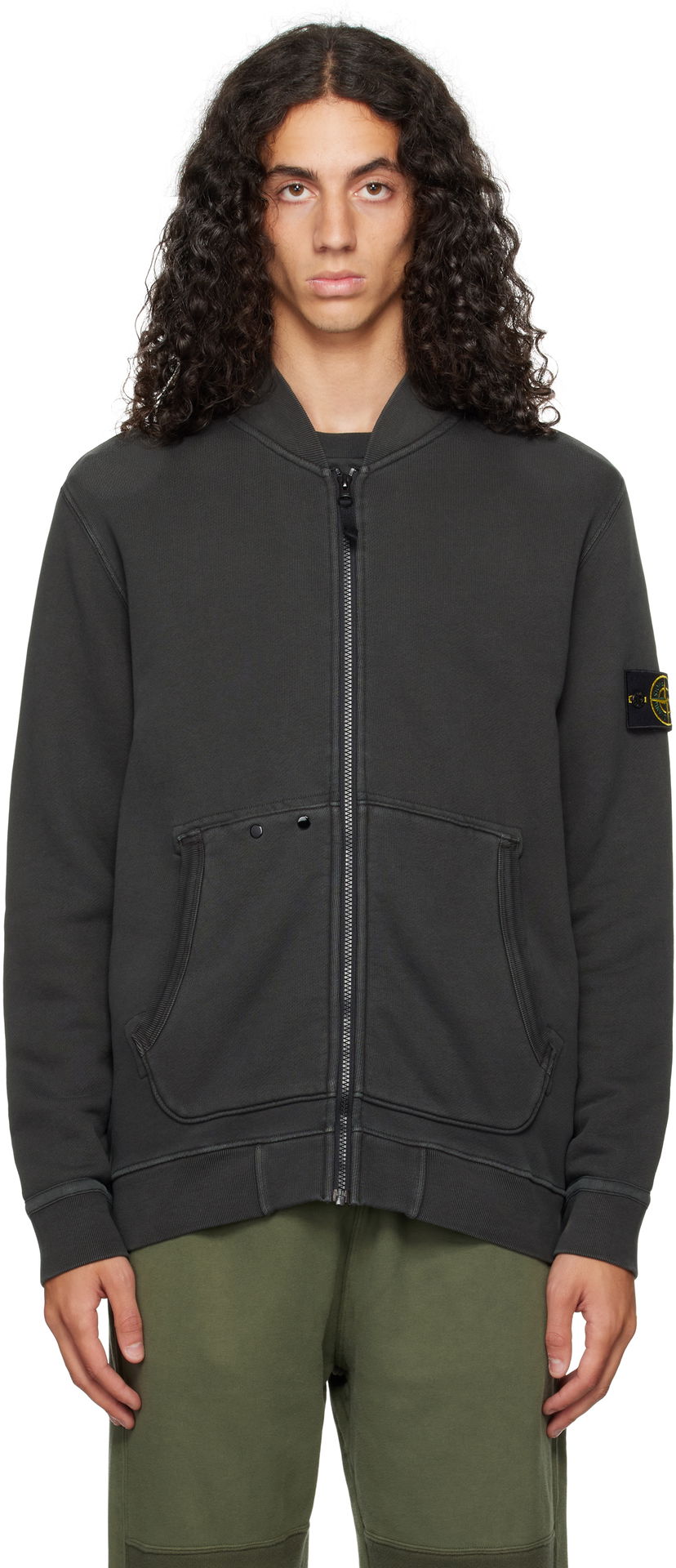 Bomber jakna Stone Island Bomber Jacket Siva | 811565241