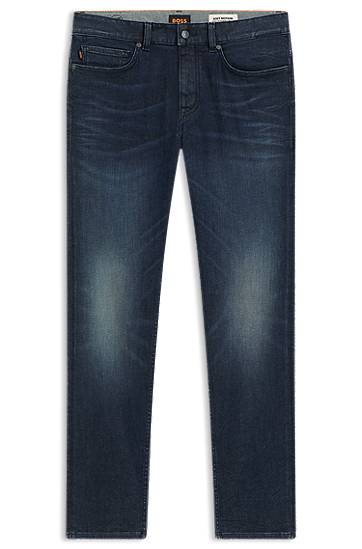 Jeans BOSS Delaware Slim-Fit Soft Motion Jeans Plava | 50544642