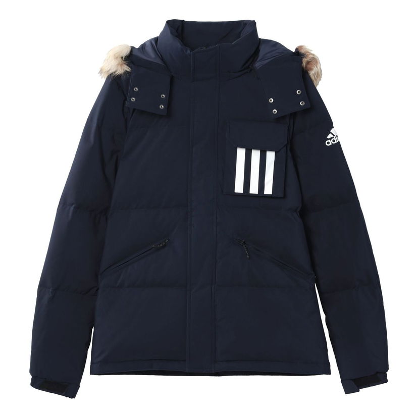 Parka adidas Originals Hooded Down Puffer Jacket Tamnoplava | GE9928