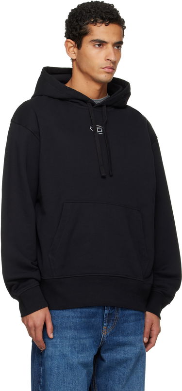 Dukserice Diesel Diesel S-Macs Hoodie Crna | A098560BMBJ9XX, 4
