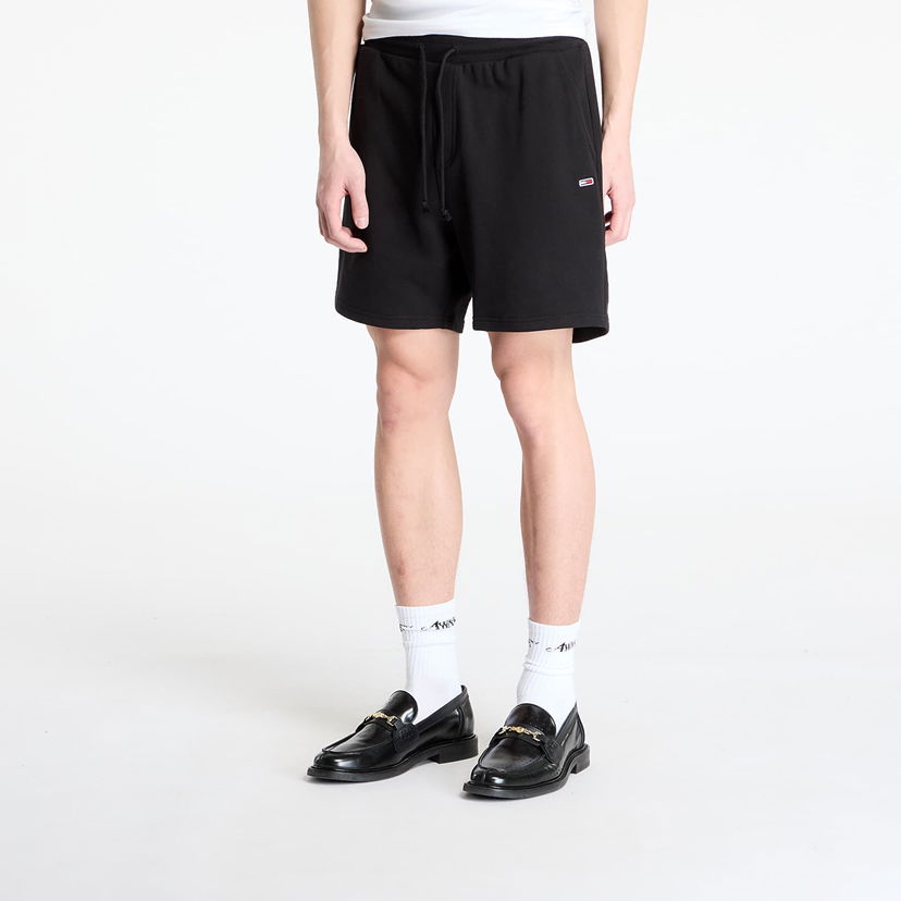 Kratke hlače Tommy Hilfiger Tommy Jeans Entry Graphic Sweatshorts Crna | DM0DM21369 BDS