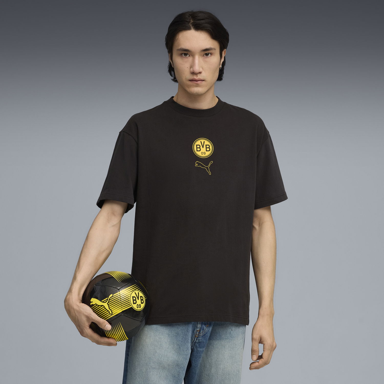 Majica kratkih rukava Puma Borussia Dortmund FtblStatement Cellerator T-Shirt Crna | 781691_10, 0