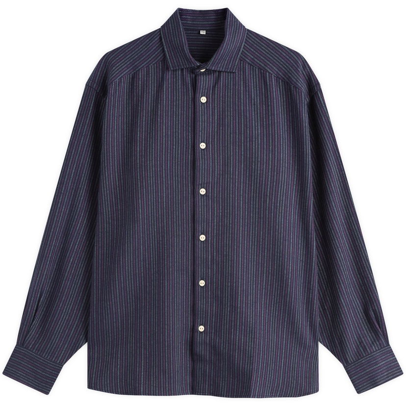 Košulja Baserange Claude Flannel Shirt, Size X-Small Ljubičasta | TSCL-FLP-WI25
