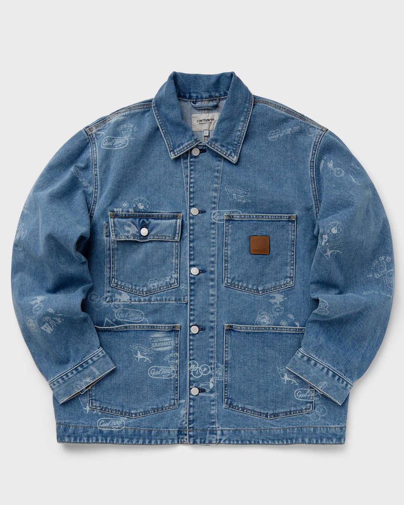Jakna Carhartt WIP Stamp Jacket Plava | I033743-2LN.35
