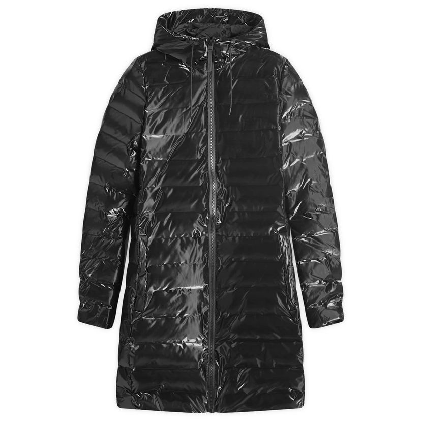 Pernata jakna Rains Lohja Long Curve Puffer Jacket Crna | 15890-29