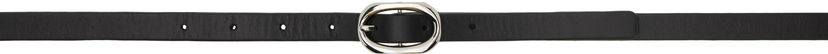 Pojasevi Anine Bing Anine Bing Mini Signature Link Belt Crna | A-12-10943-BLK1