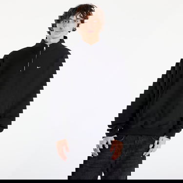 Dukserice Nike Solo Swoosh Fleece Quarter-Zip Top Crna | HV1094-010, 0