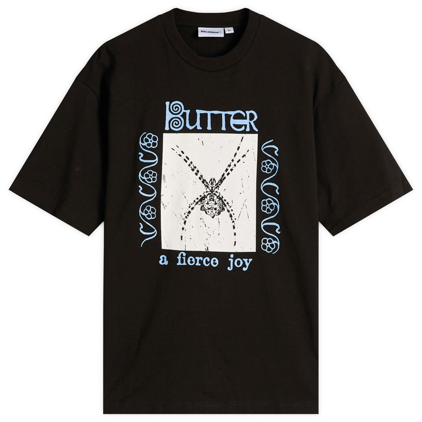 Majica kratkih rukava Butter Goods Butter Goods Fierce Joy Graphic Tee Crna | BG253108-BLK