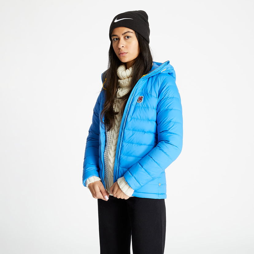 Pernata jakna FJÄLLRÄVEN Pack Down Insulated Hooded Jacket Plava | F86122-525