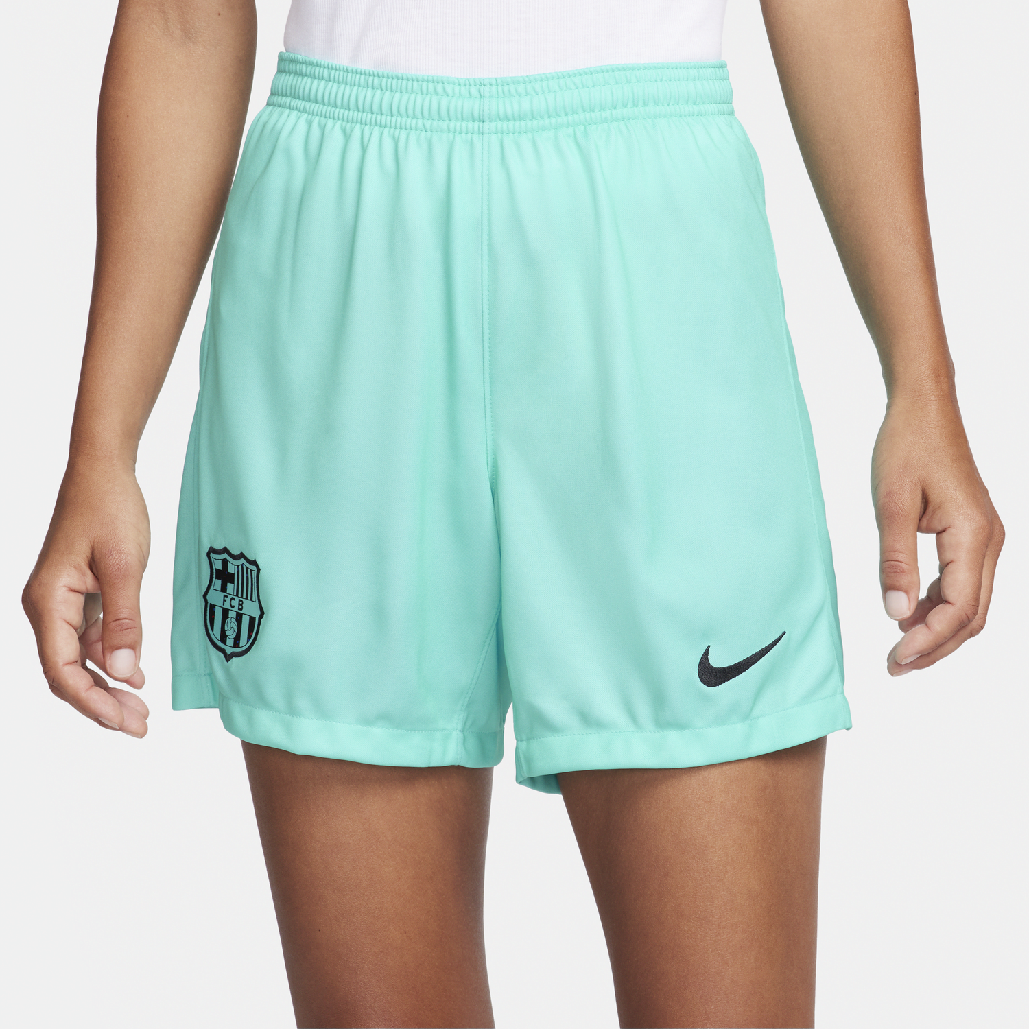 Kratke hlače Nike Dri-FIT FC Barcelona 2023/24 Stadium Third Shorts Tirkiz | FJ4672-486, 0