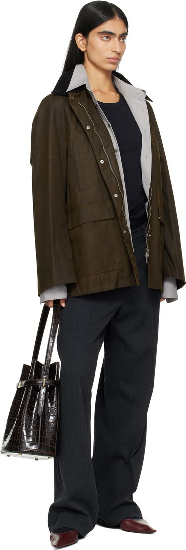 Jakna TOTEME TOTEME Country Jacket Zelena | 244-WRO4722-FB0320, 4