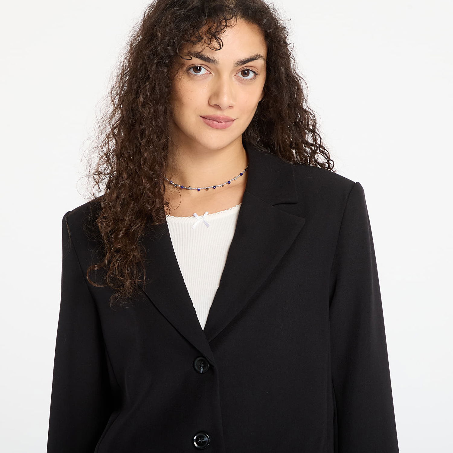 Jakna Samsoe Samsoe Cropped Salaney Blazer Crna | F25300114_CLR000021, 1
