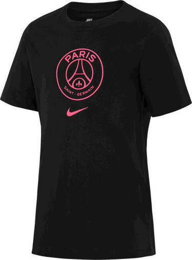 Majica kratkih rukava Nike Paris Saint-Germain FC Crest T-Shirt Crna | a33048-010, 3