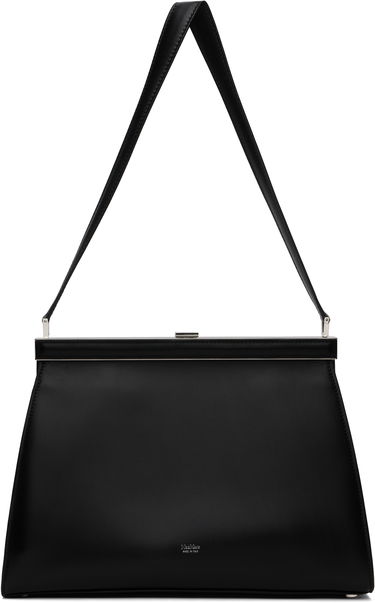 Ručna torbica Max Mara Biancaclasp Leather Frame Bag Crna | 2524516212600, 0