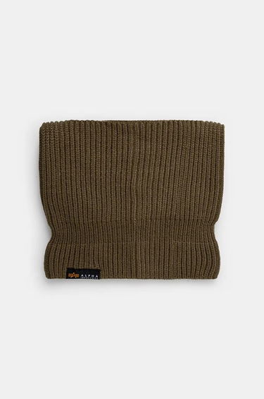 Šal Alpha Industries Knitted Neck Warmer Zelena | 138901.142, 0