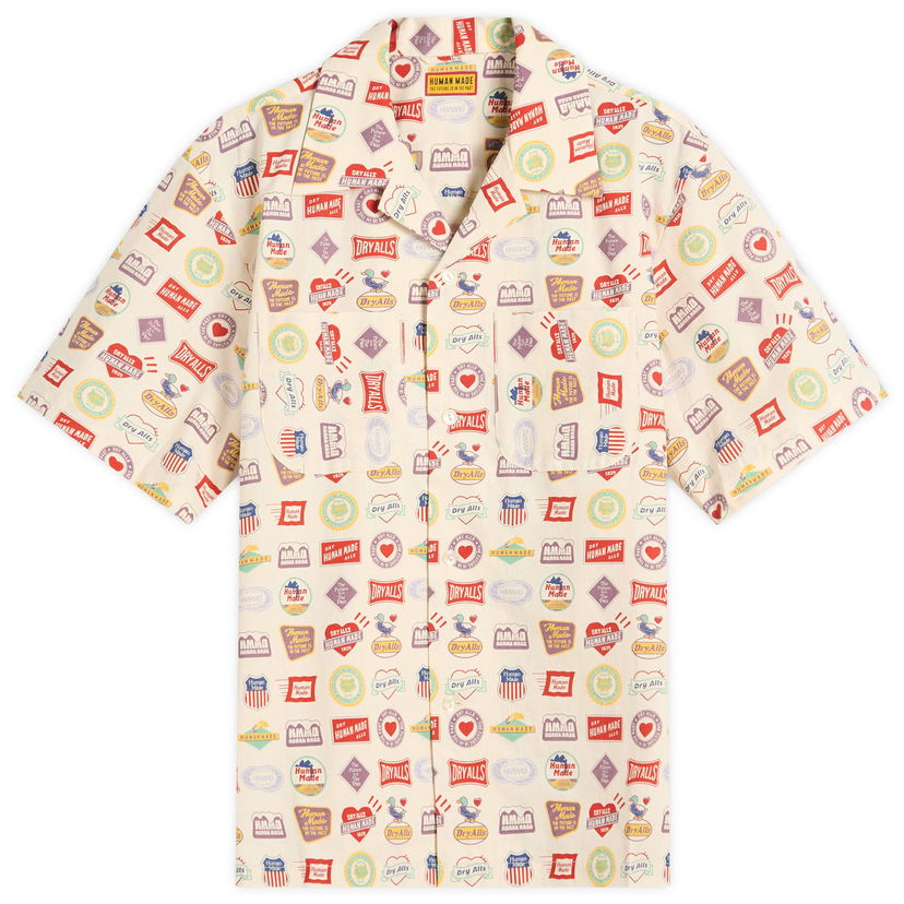 Košulja Human Made Souvenir Vacation Shirt, Size Large Bež | HM29SH016-WHT