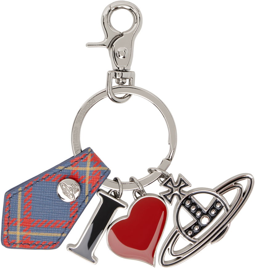 Privjesci za ključeve Vivienne Westwood Vivienne Westwood 'I Love Orb' Keychain Višebojno | 8203011EU-S0022-