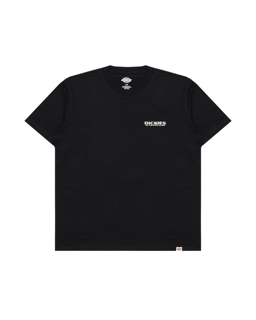 Majica kratkih rukava Dickies Burns Lightweight T-Shirt 2XL Crna | 0A87QI-BLACK