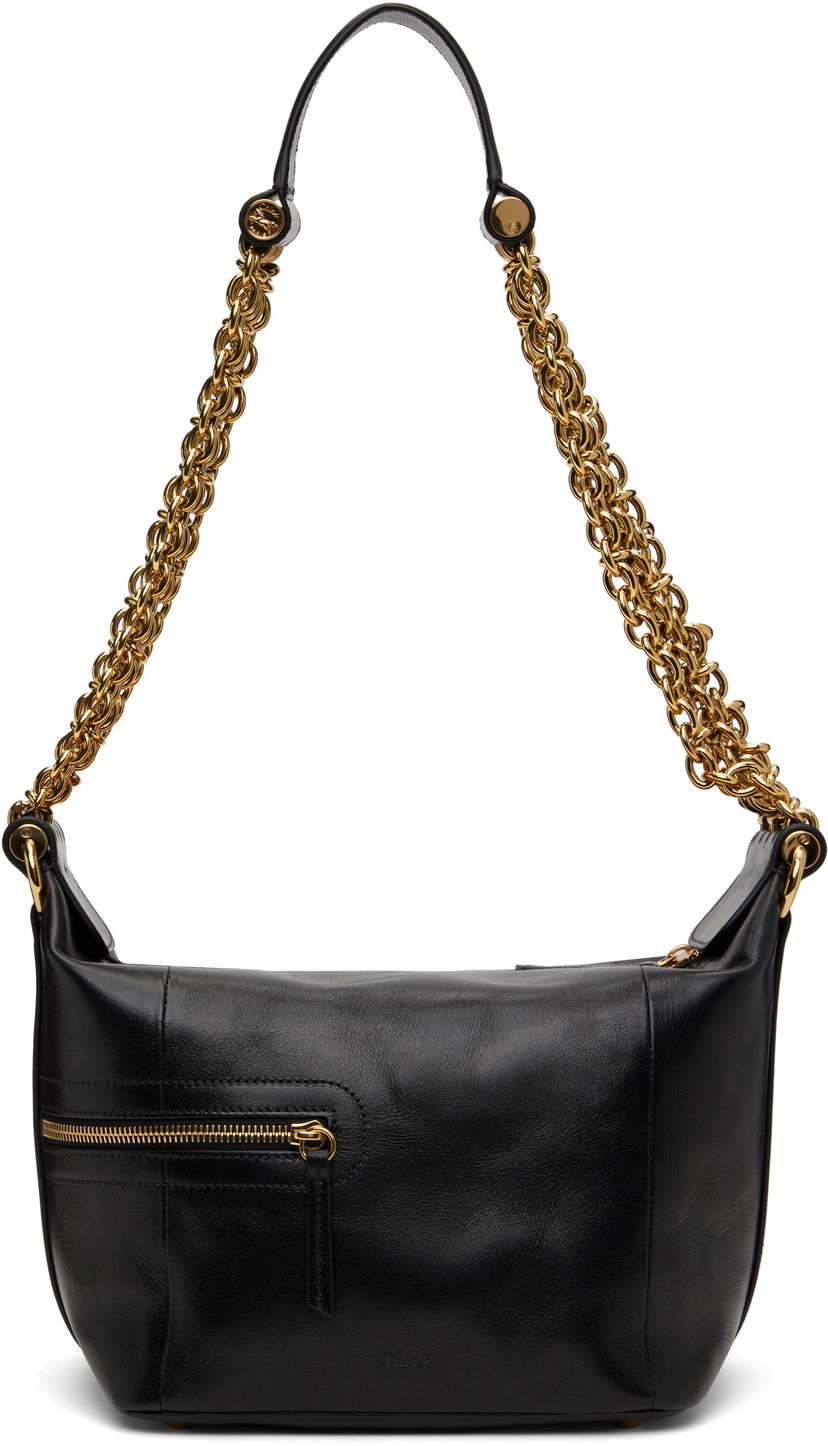Ručna torbica CHLOÉ Chloé Camera Chain Bag Crna | CHC25SS418N83