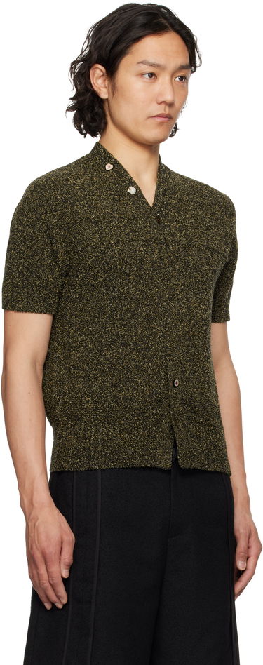 Džemper ADER ERROR ADER error 0502 Short Sleeve Knit Polo Crna | BO01SSKT0502BK, 1